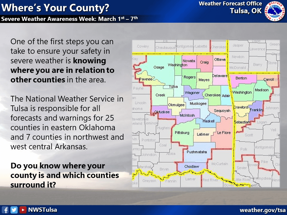 Severe Weather Awareness Week is underway image