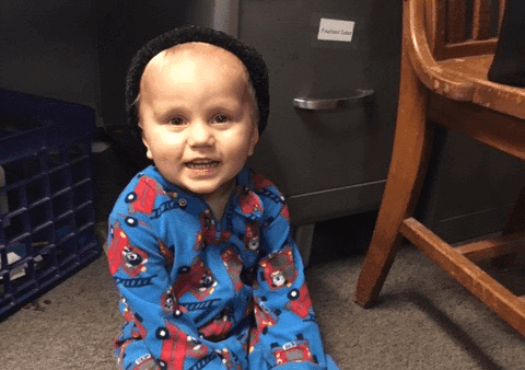 Police investigating after toddler found in street image