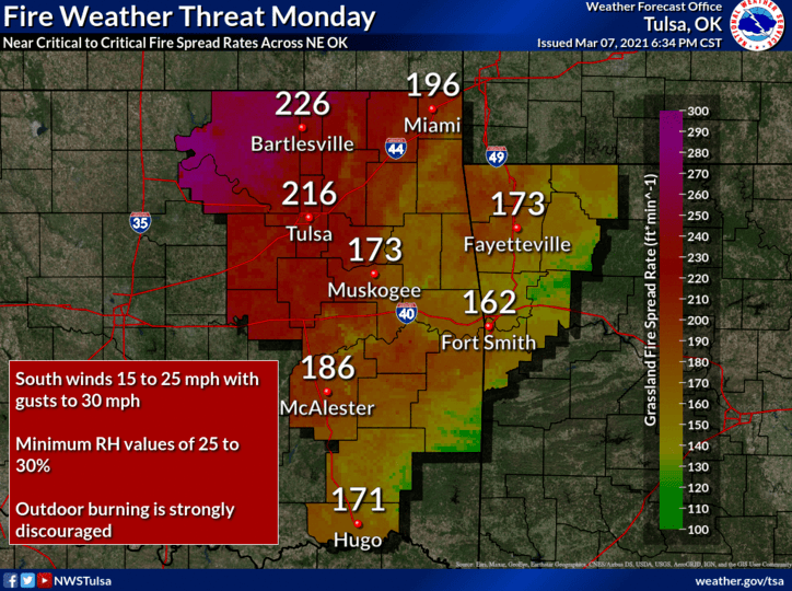Fire weather and severe storms in store for next week image