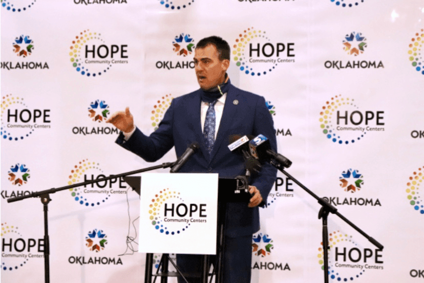 Governor Stitt targets 30 Community HOPE Centers by year end image