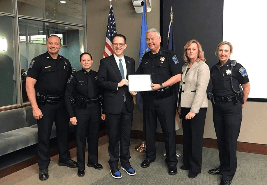 Tulsa Police Department recognized for Dementia Friendly training image