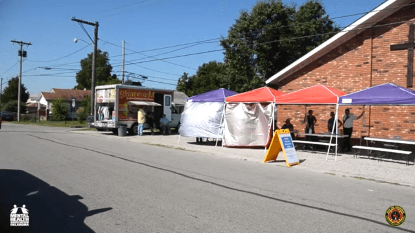 Tulsa Fire partners with community organizations to create Pop-Up Resource Clinic image