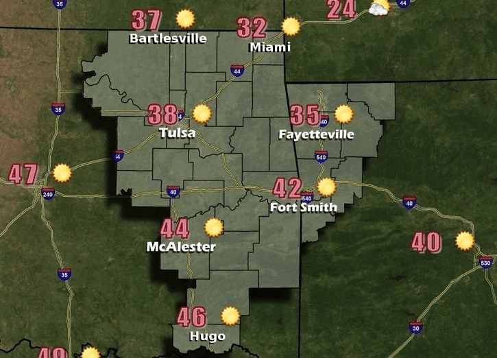 Single digit wind chills, winter weather on the way image