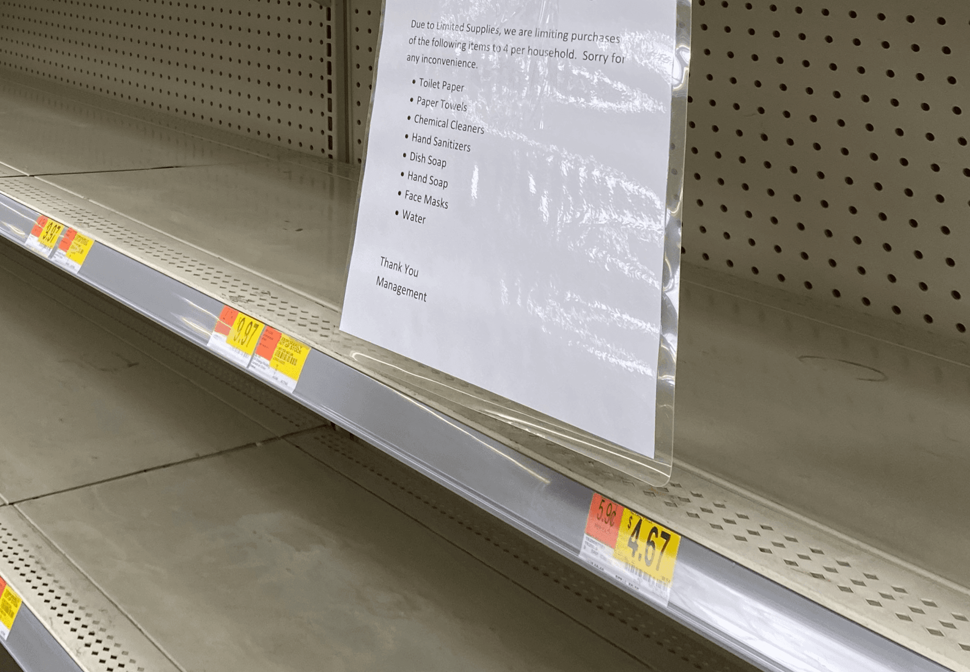 Price gouging statute in effect statewide following federal emergency declaration on COVID-19 image