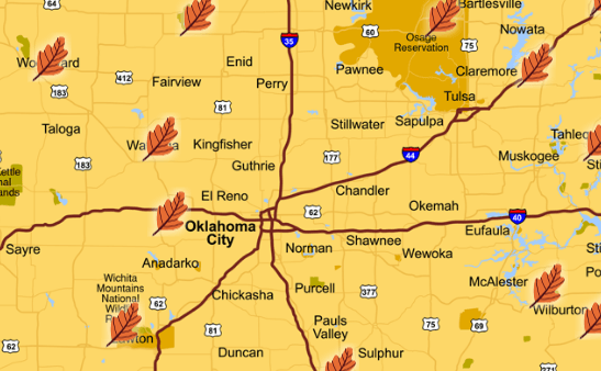 Oklahoma Fall Foliage and Festivals image