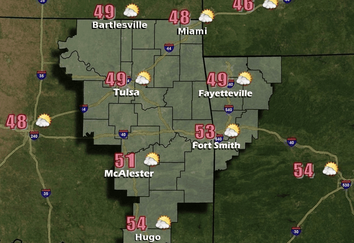 Cold temperatures and wintry weather  image