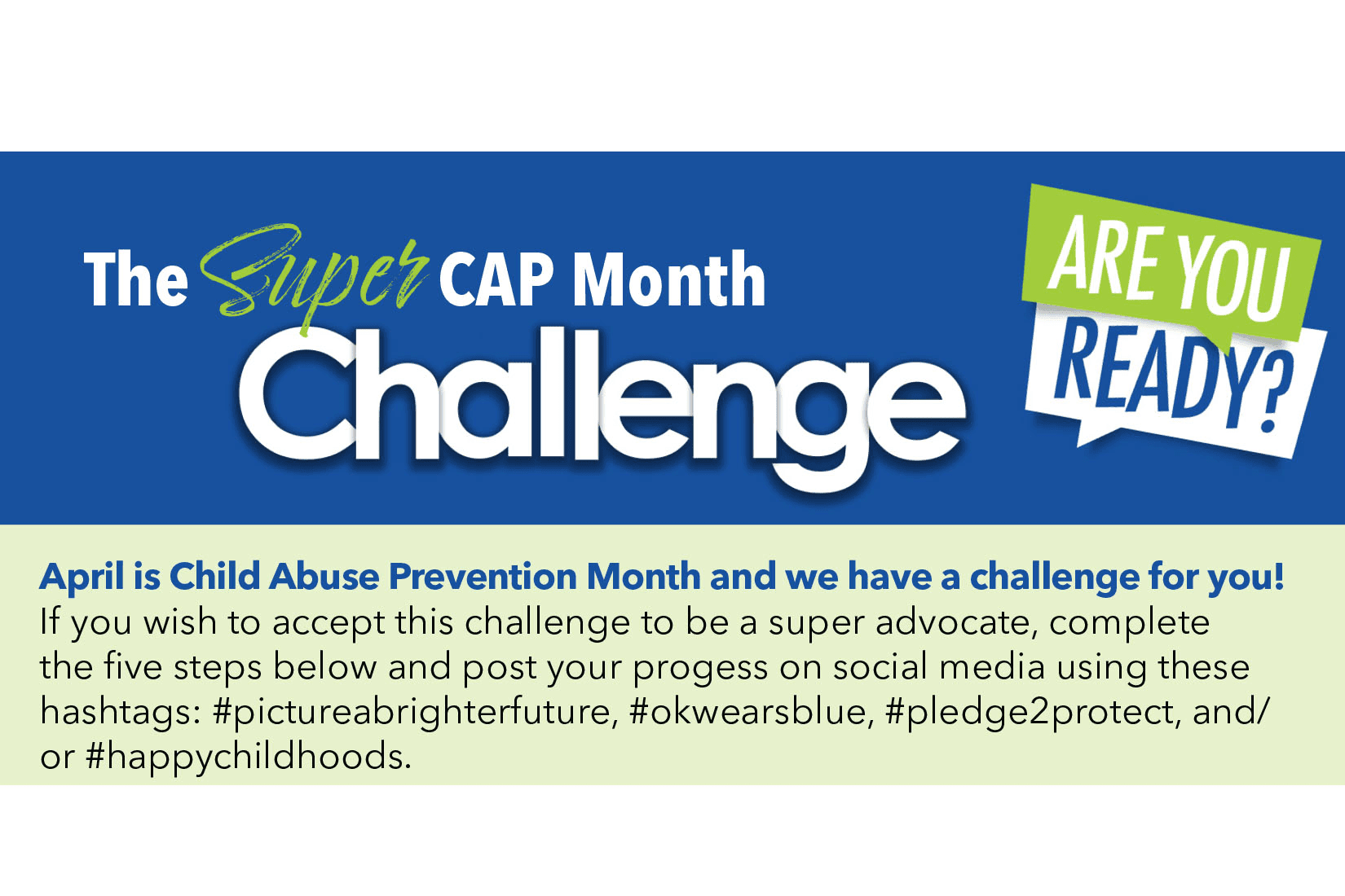 April is National Child Abuse Prevention Month image
