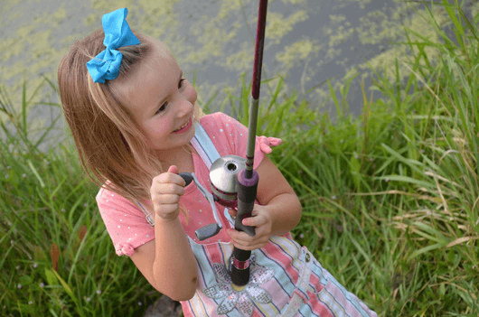 State agencies join in fishing program for foster families, youths image