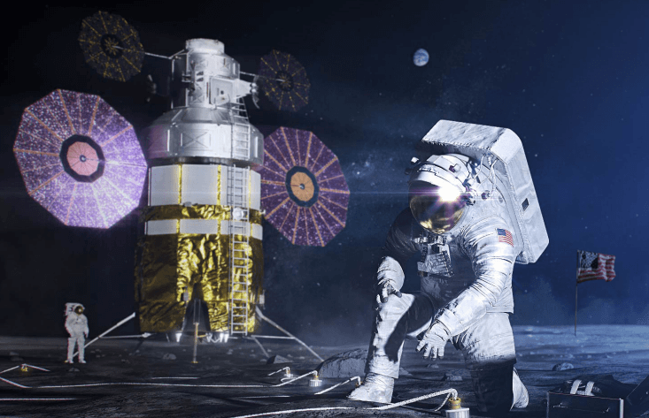 NASA Publishes Artemis Plan to Land First Woman, Next Man on Moon in 2024 image