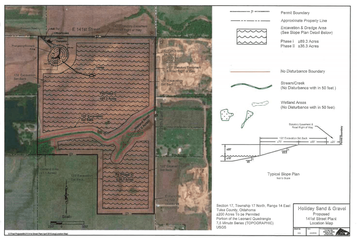 Residents petition to block proposed sand mine in Broken Arrow image