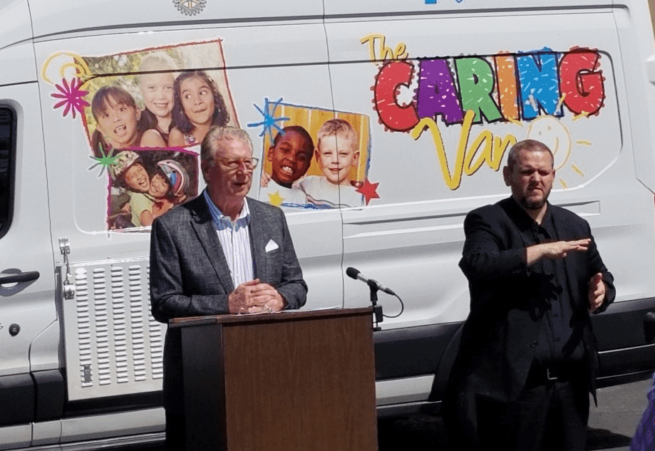 Oklahoma State Department of Health rolls out caring vans image