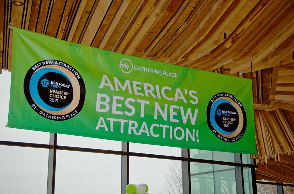Voters Choose Gathering Place as USA Today’s Best New Attraction image