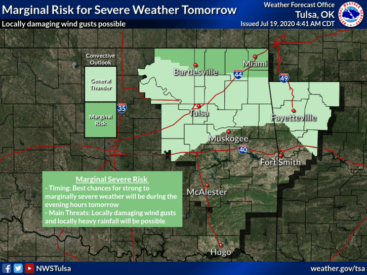 High heat and storms continue for another week image