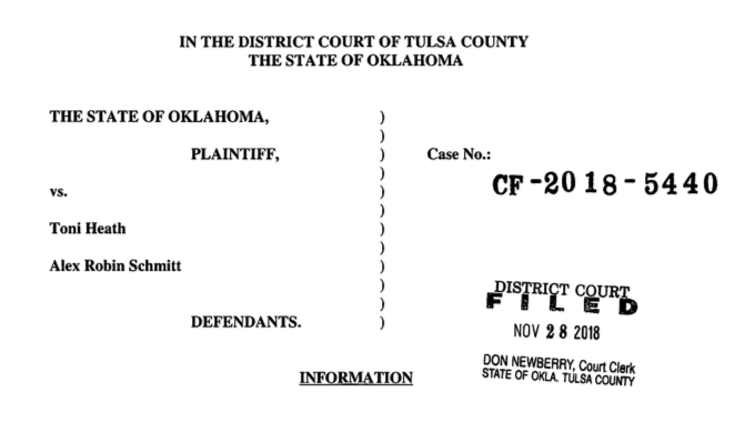 Attorney General Hunter Files First Degree Murder Charges on two Alleged Tulsa Drug Dealers image