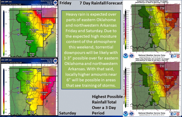 Expect a stormy start to the weekend  image