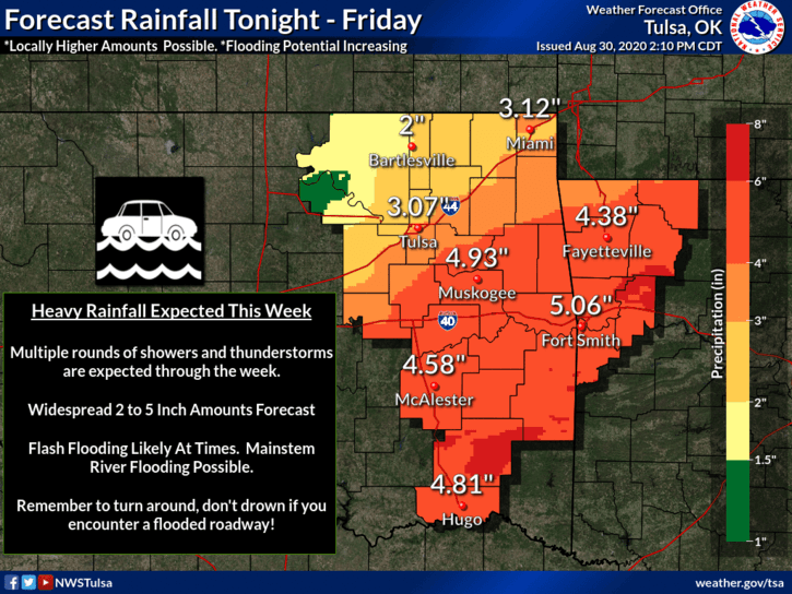 Wet week ahead  image