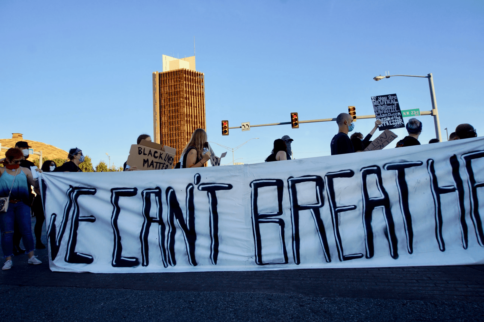 ‘It’s more than just George’: Wave of national unrest reaches Oklahoma image
