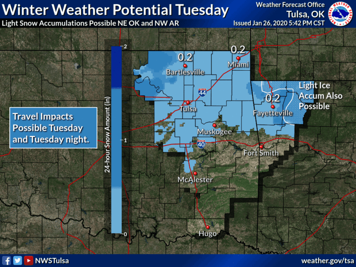 Snow forecast early next week image