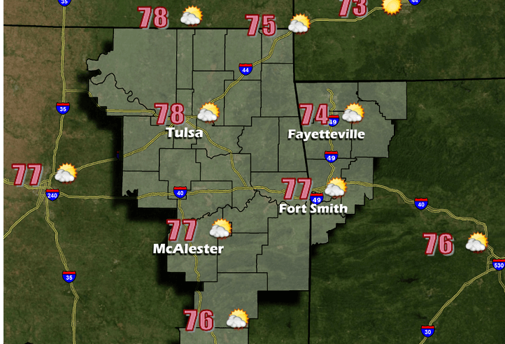 Next week starts with hot fire danger, then severe weather chances image