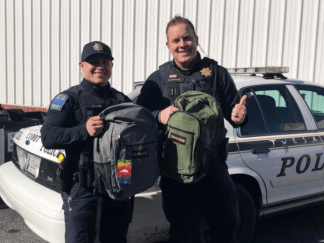 “Kids in Crisis” backpacks providing comfort to local children image