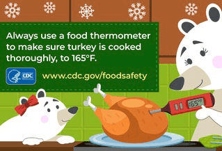 Keep food-borne illness off the holiday menu image