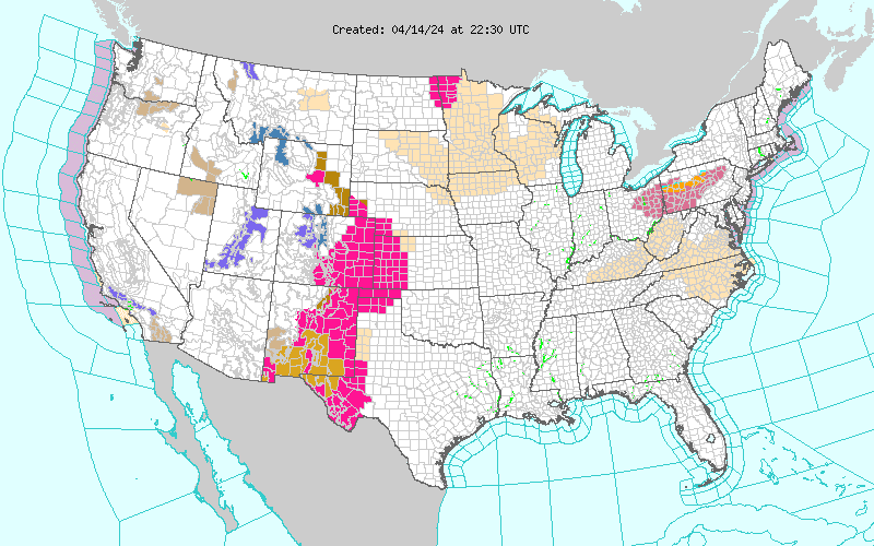Weather Across America image