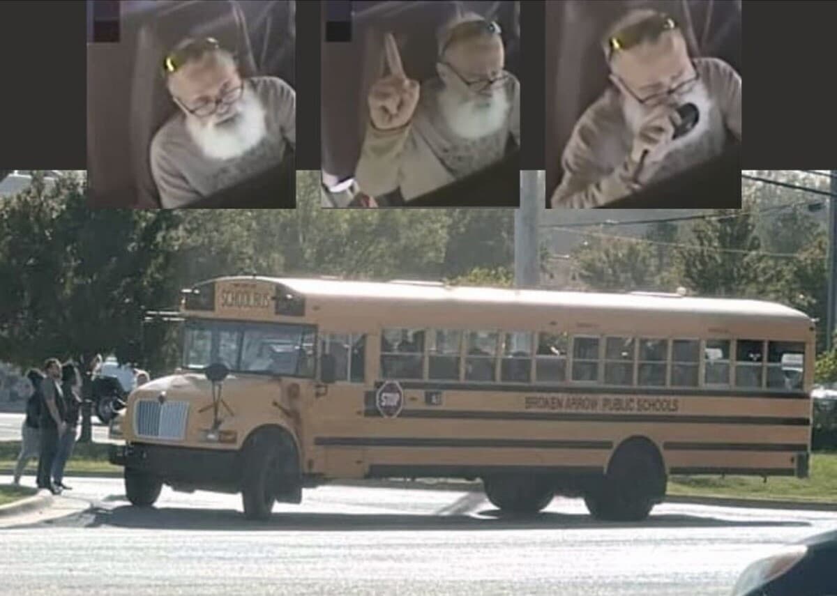 Broken Arrow school bus driver: ‘I am not budging’ image