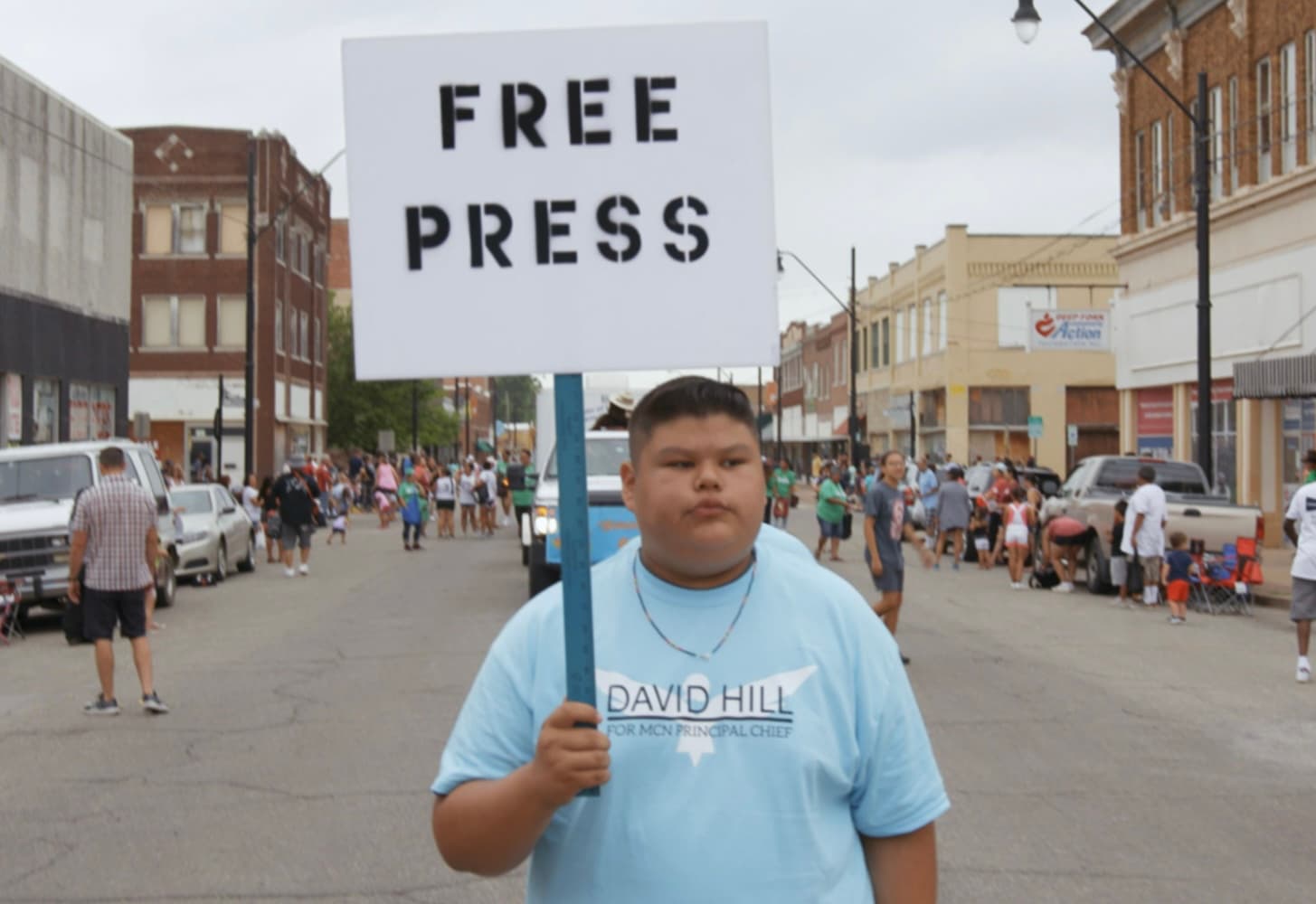 Bad Press: “The over 1000-day fight for free press in Muscogee Nation” image