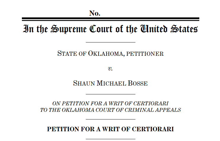 Attorney General O’Connor Calls on U.S. Supreme Court to Overturn or Limit McGirt Decision image