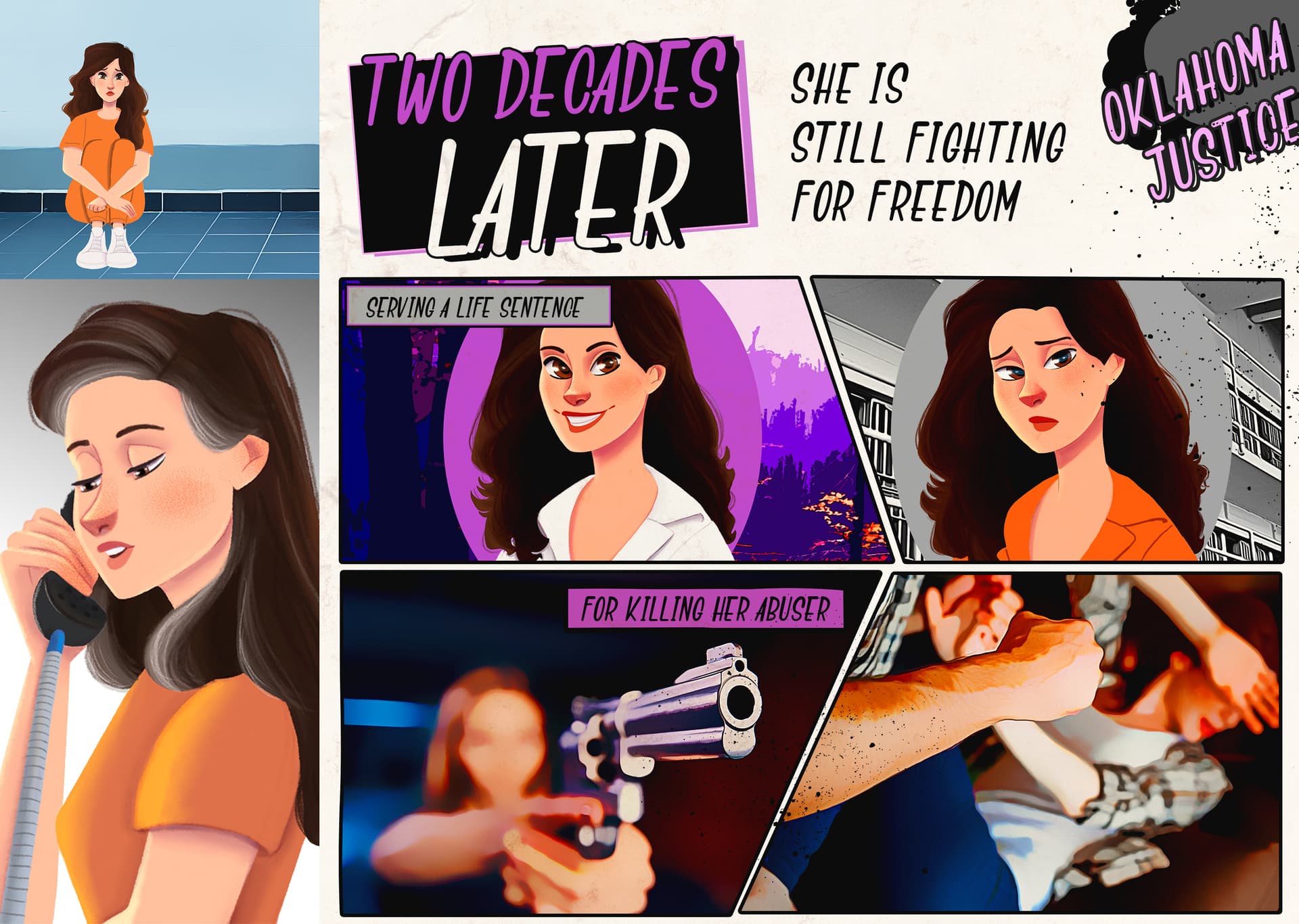 Two decades later, a woman sentenced to life for killing her abuser still fights for freedom image