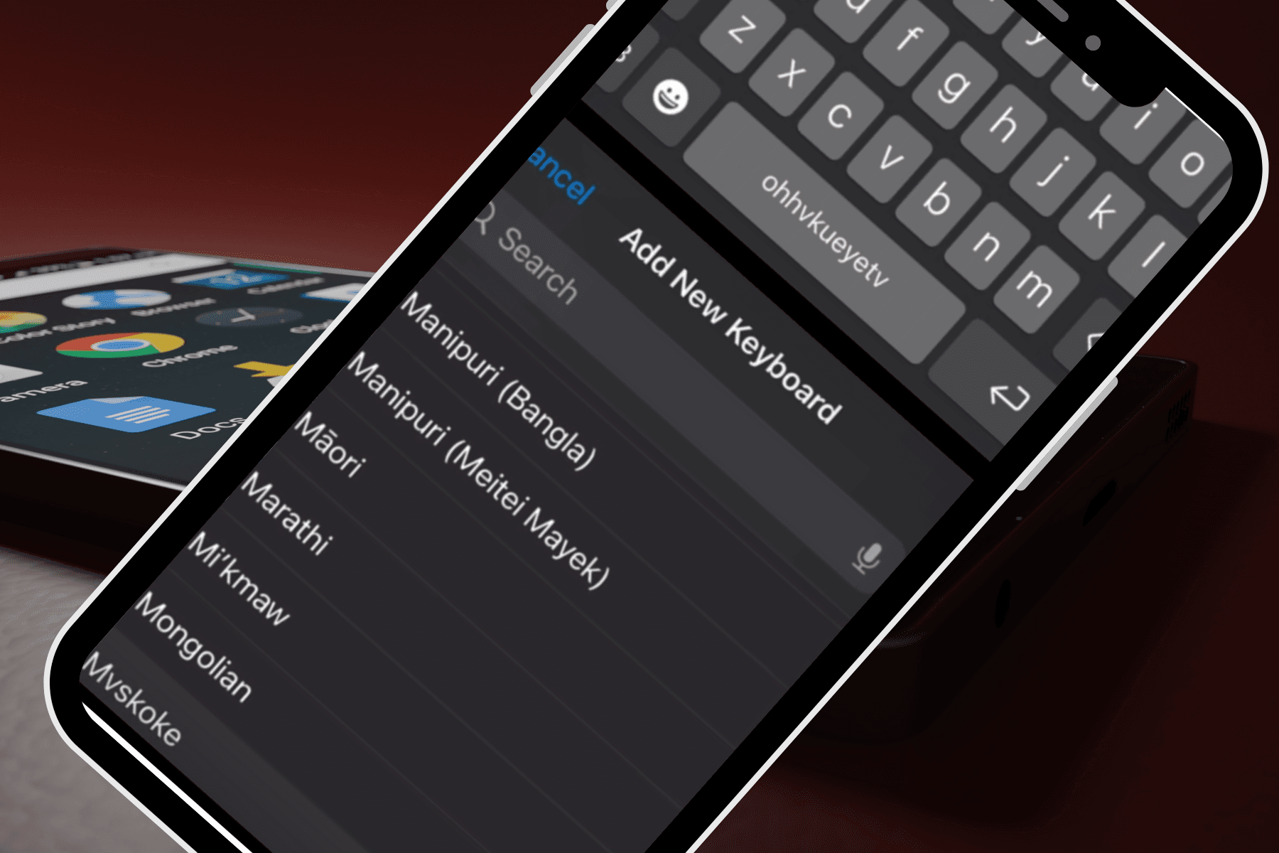 Mvskoke language keyboard now available for iPhone   image