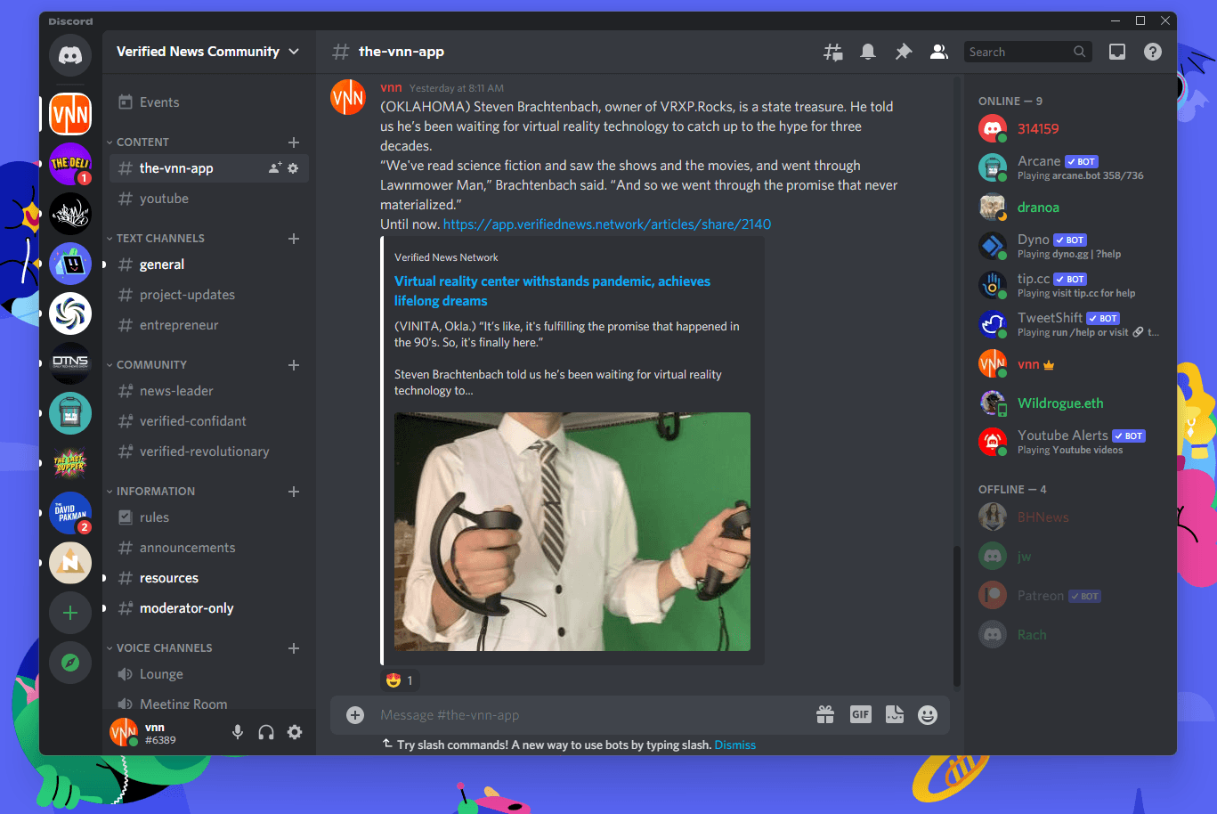 Discord: A chatty tether between two worlds  image