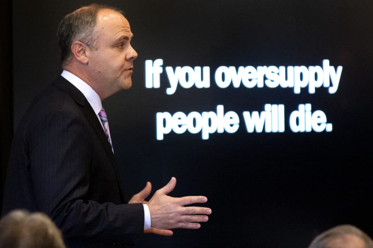 Most of the money Oklahoma secured from opioid companies has gone unspent image