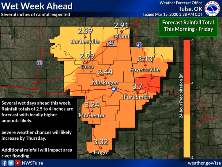 A wet week ahead image