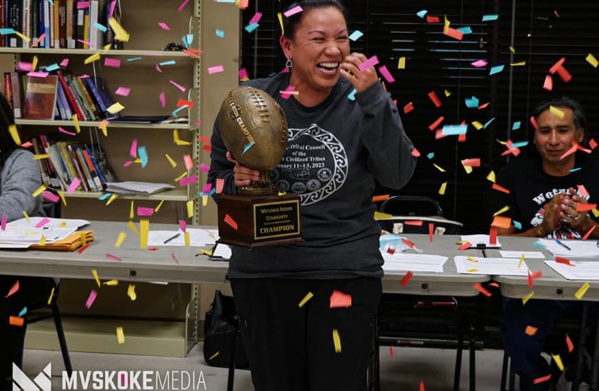 Wetumka Indian Community hosts fantasy football league image