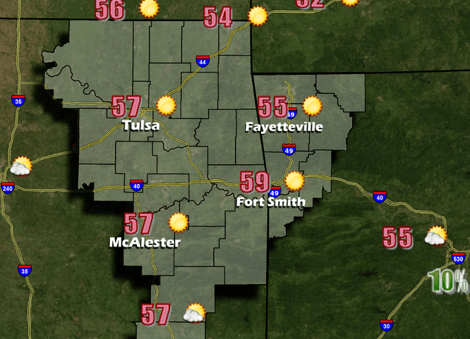 Chances of showers next week, but mostly a nice warm up  image