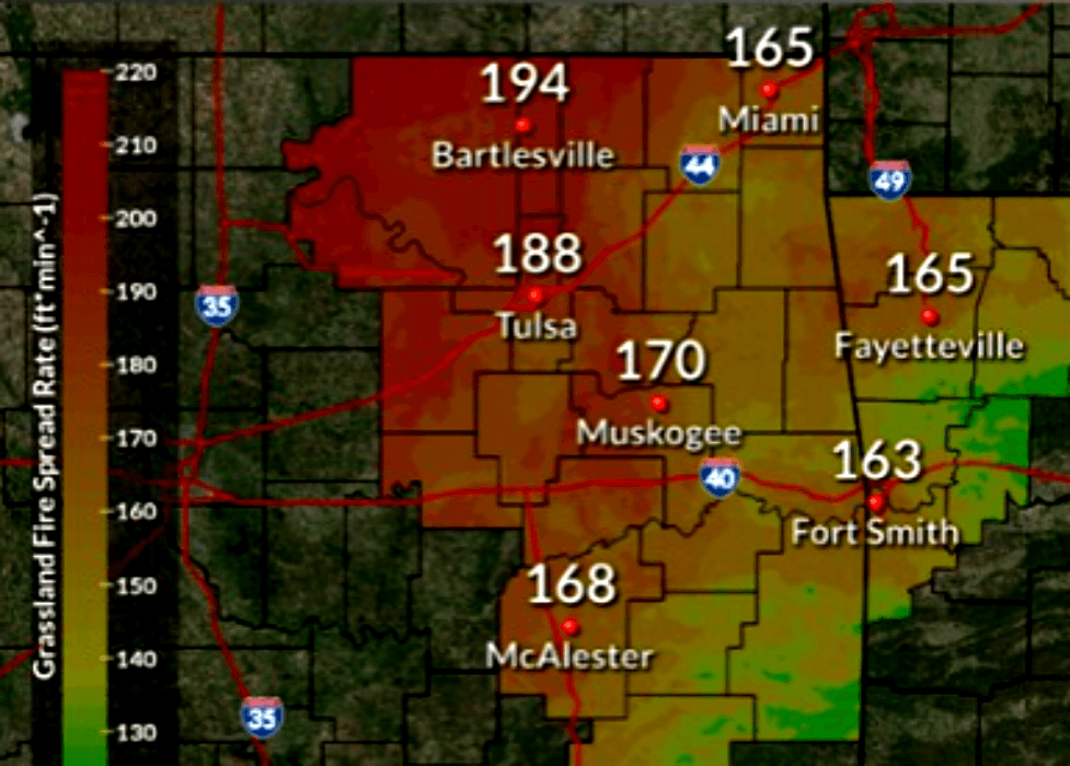Winds and fire danger to increase Monday image