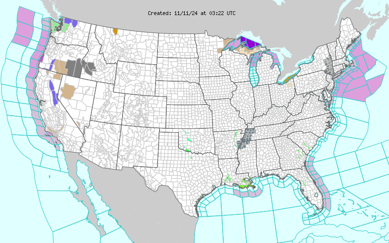 Weather across America image