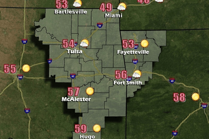 Warm up, then rain returns with chance for wintry mix image