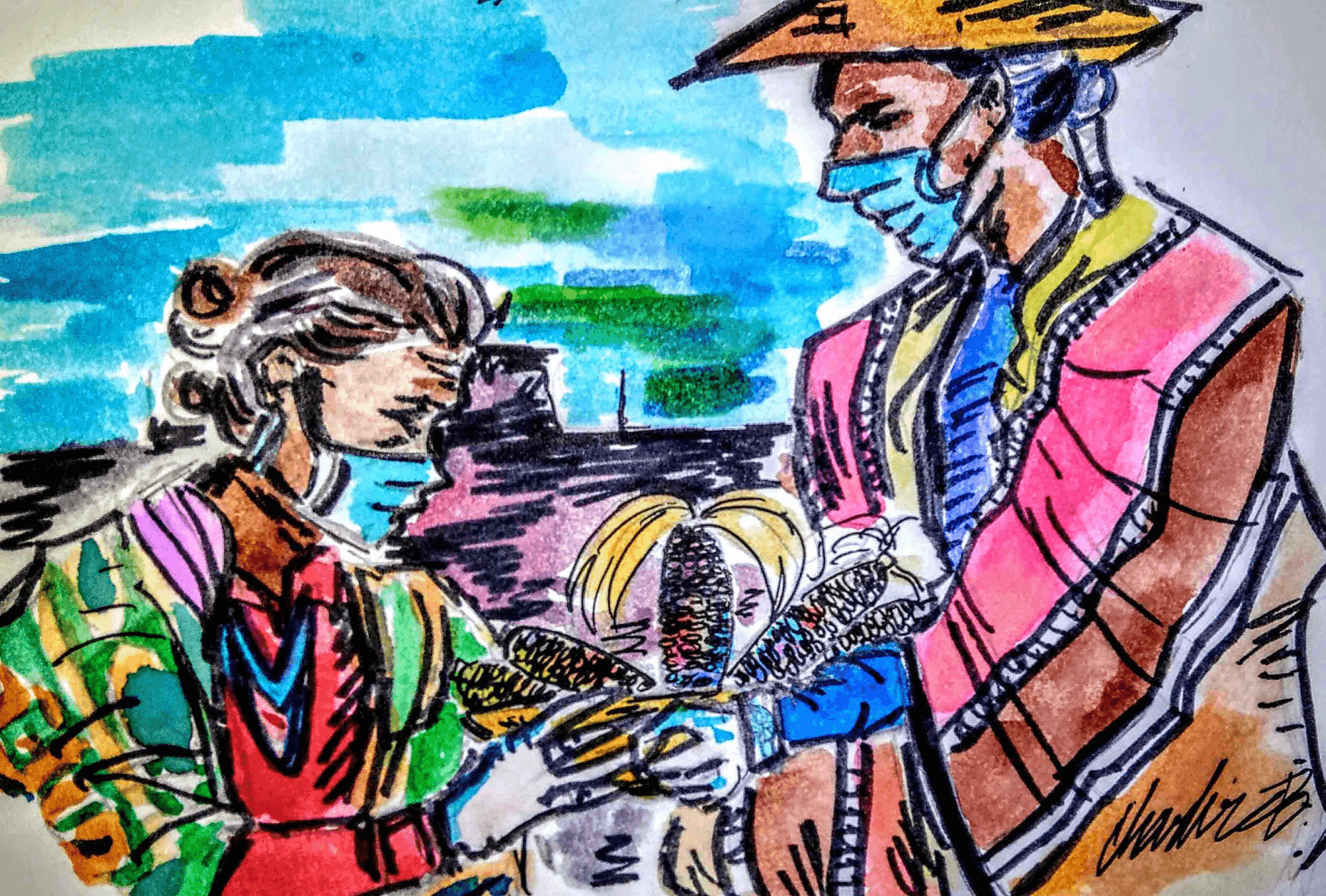 Irish people return Choctaw kindness more than 170 years later image