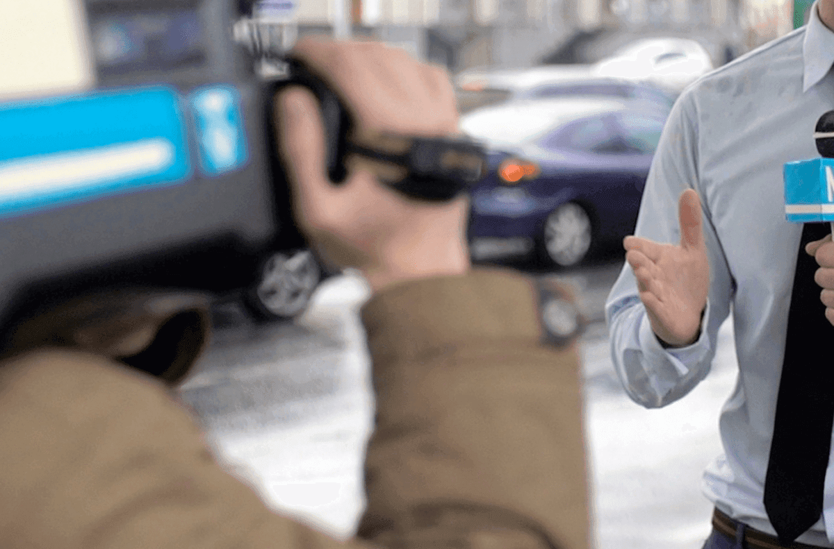 Crime: news versus real life image