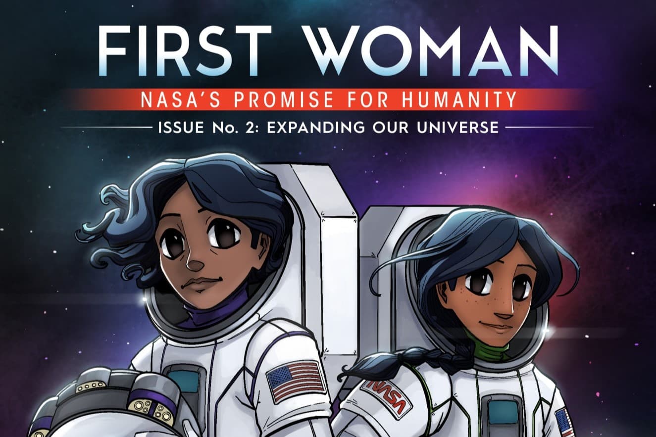 Commander Callie Continues Moon Mission in NASA’s New Graphic Novel image
