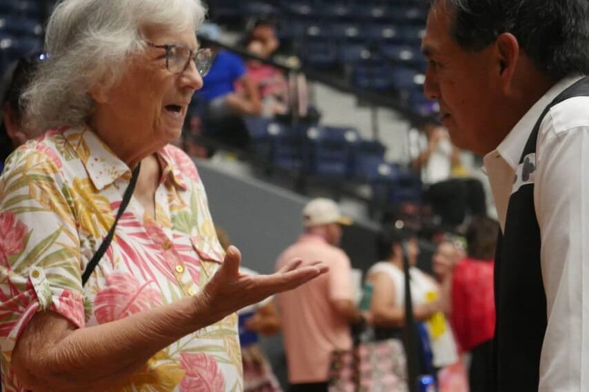 Festival meet and greet sees record turn out image