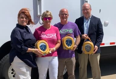 Colton’s Main Street Run Donates AEDs to Support Statewide Mobile Units image