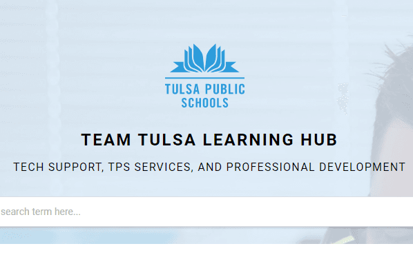 Tulsa Public Schools launches Team Tulsa Learning Hub resource image