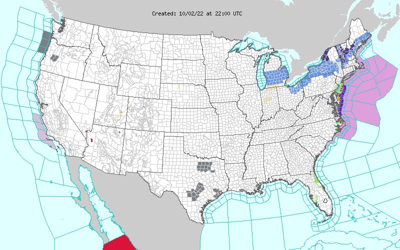 Weather across America  image