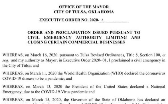 Bars closed, other businesses to close doors at midnight by order of the mayor image