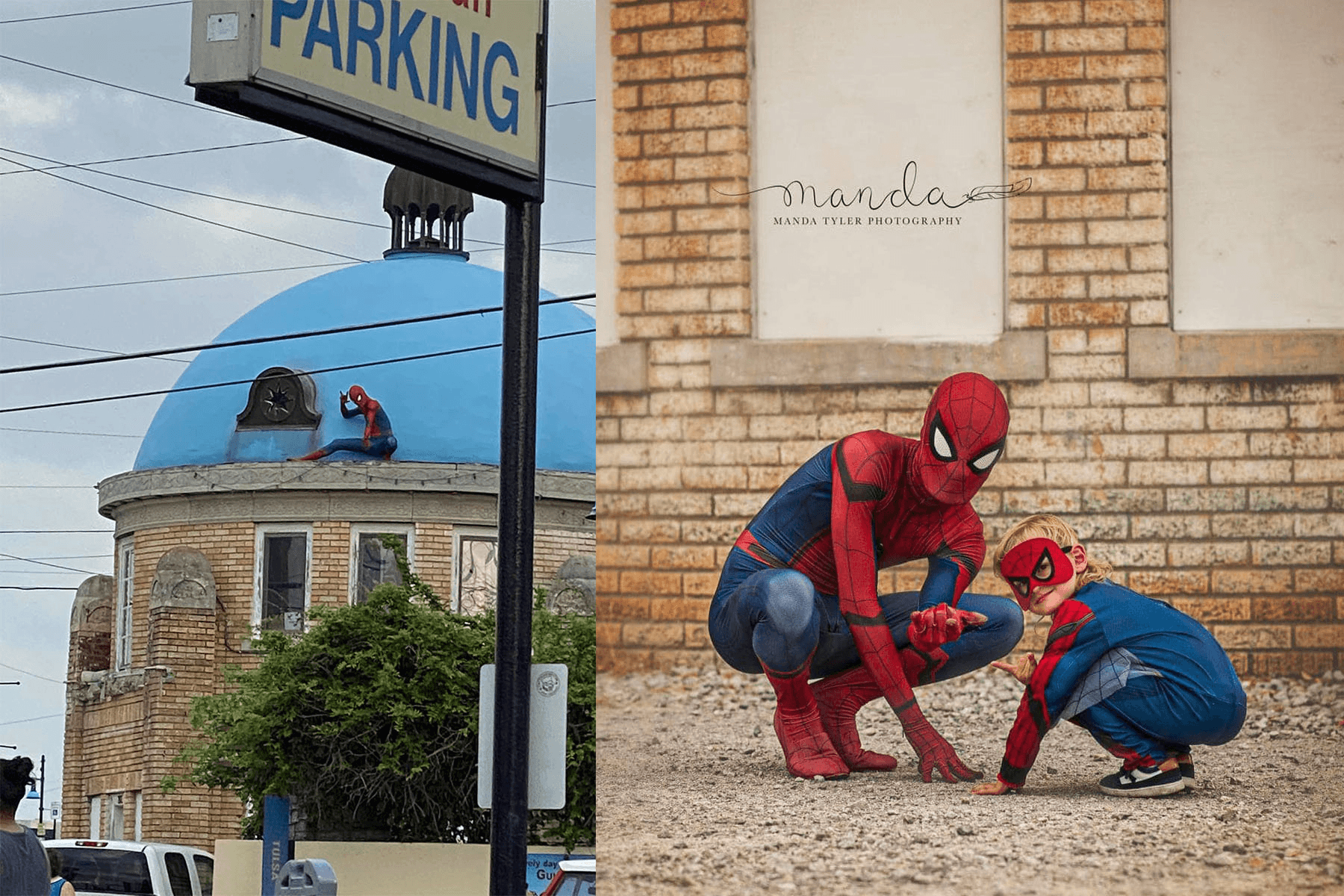 Birthday boy meets hero “Spider-Man” in chance encounter image
