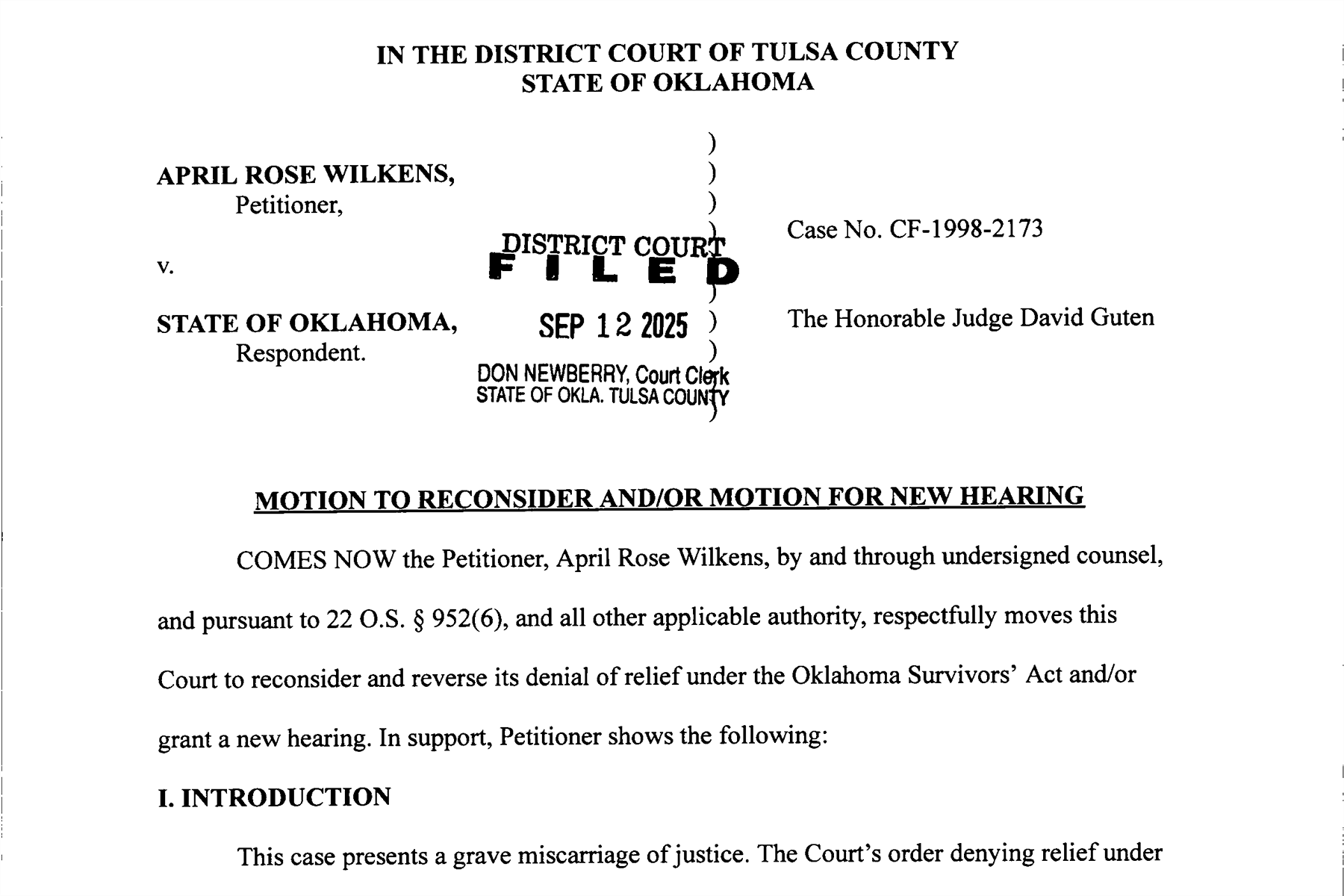 “Grave miscarriage of justice”: Attorney asks court to reconsider April Wilkens for resentencing image