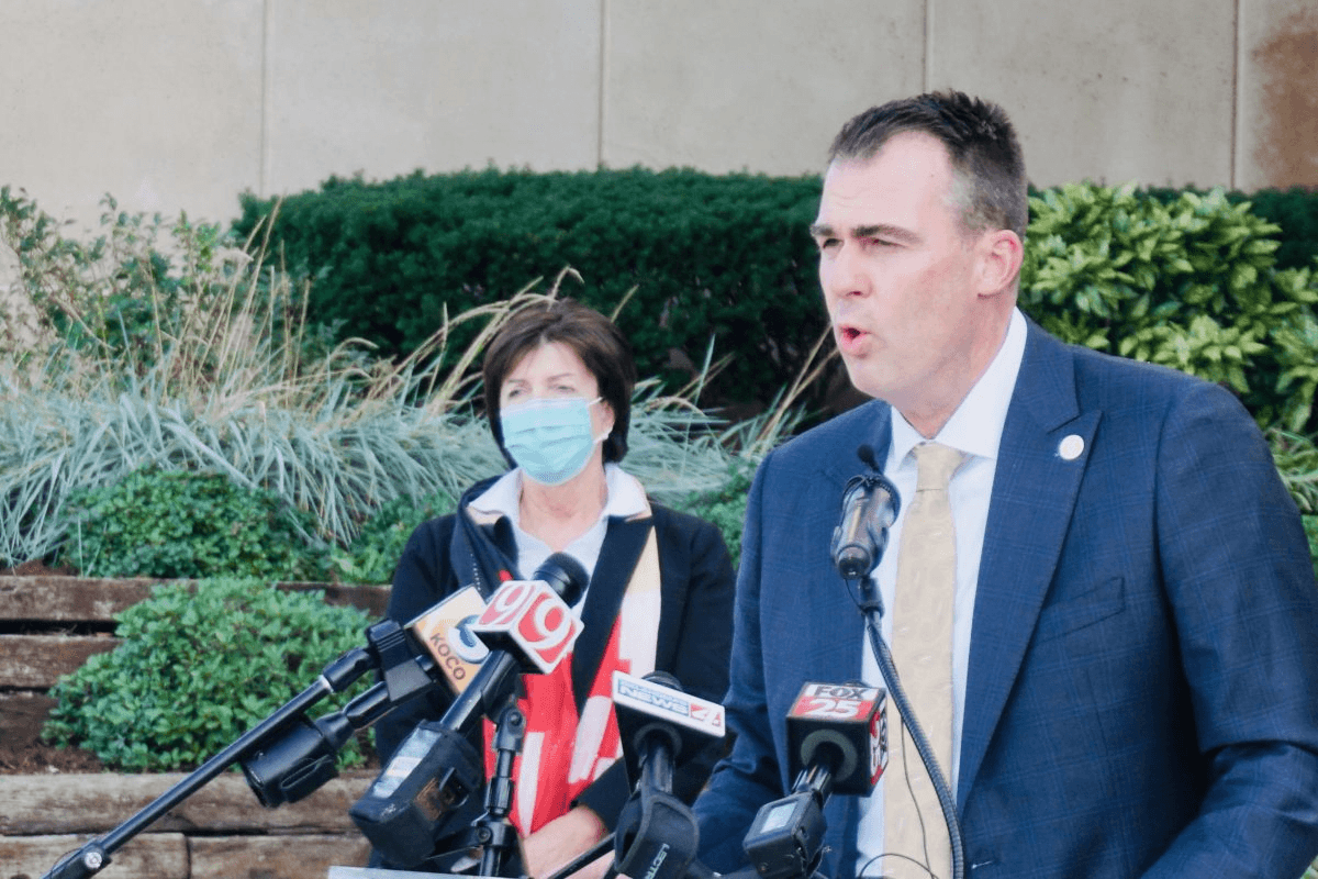 Gov. Stitt complained to hospital leaders about interviews with media on COVID-19 crisis image